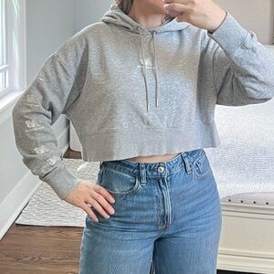 Crop hoodie